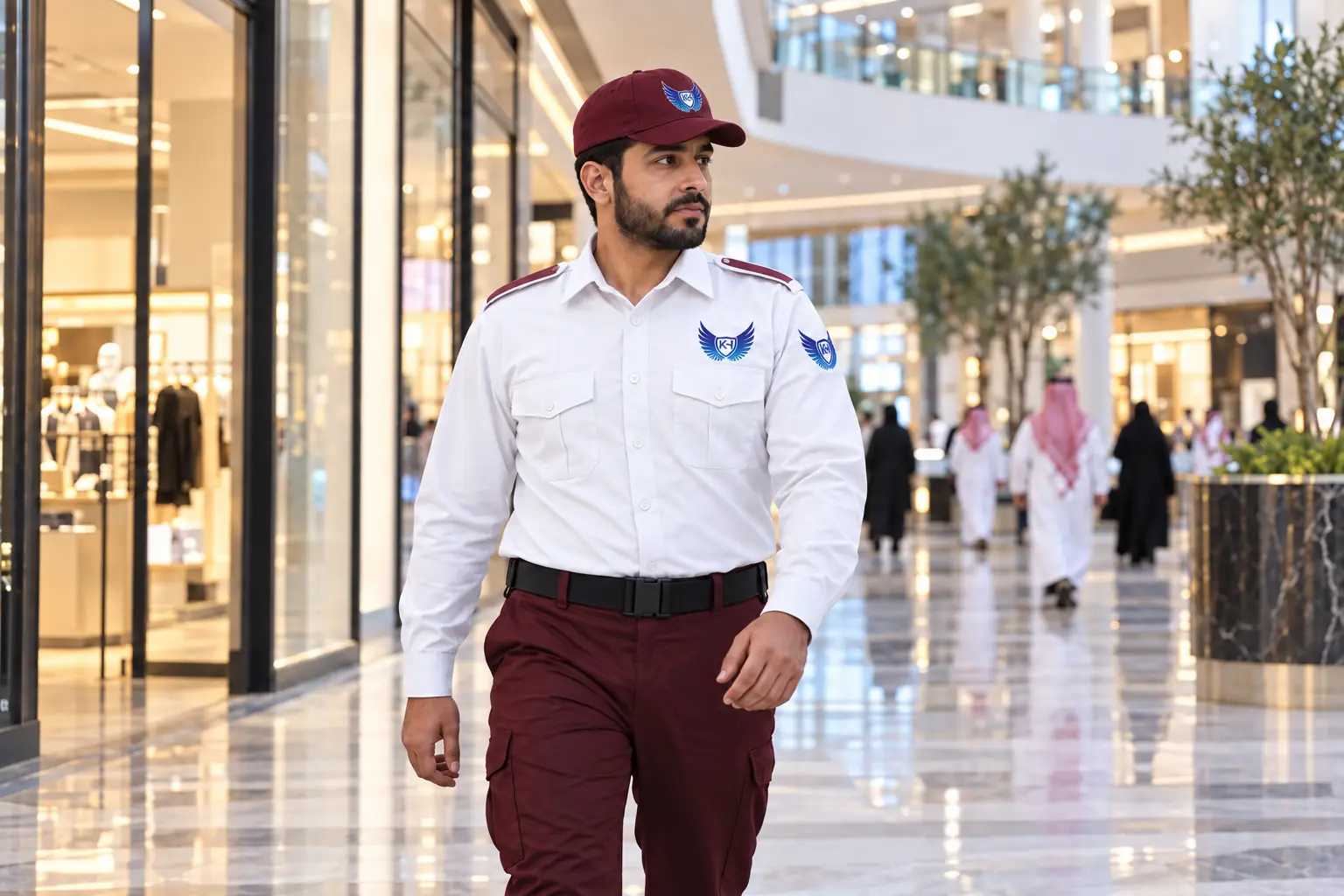 المنشآت التجارية — مشهد توضيحي